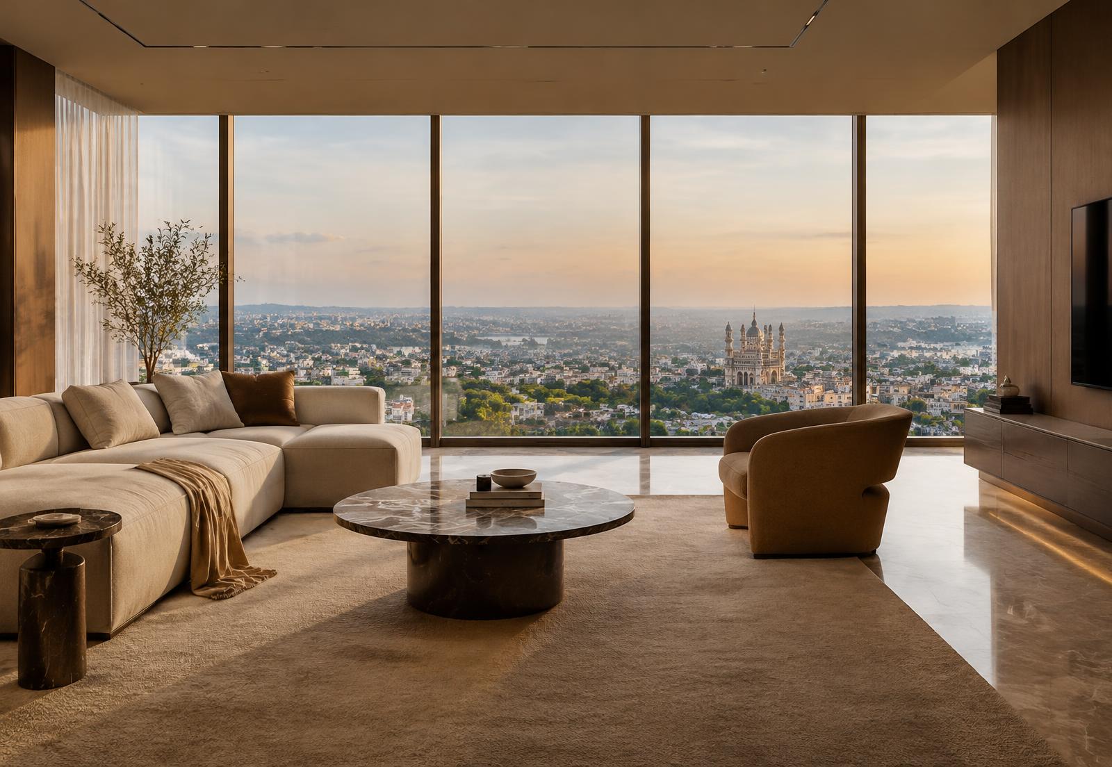 Skyline sample residence